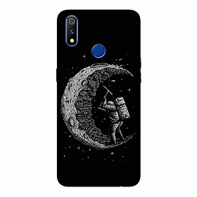 Ốp lưng in cho Realme 3 Đào Trăng