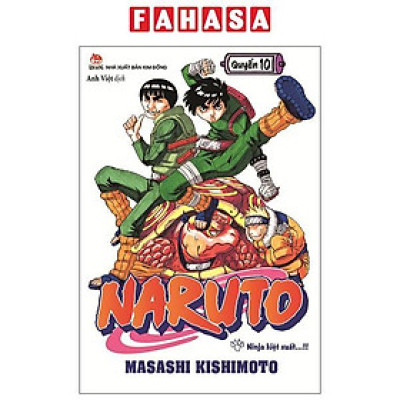 Sách - Naruto - Tập 10 - Ninja Kiệt Xuất…!! (Tái Bản 2025)