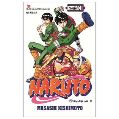 Sách - Naruto - Tập 10 - Ninja Kiệt Xuất…!! (Tái Bản 2025)