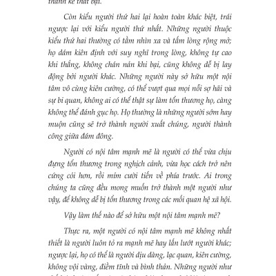 Sách - Chỉ Cần Bản Kiên Cường, Cả Thế Giới Sẽ Nhường Đường Cho Bạn (Thay Đổi Bản Thân, Làm Chủ Cuộc Đời)