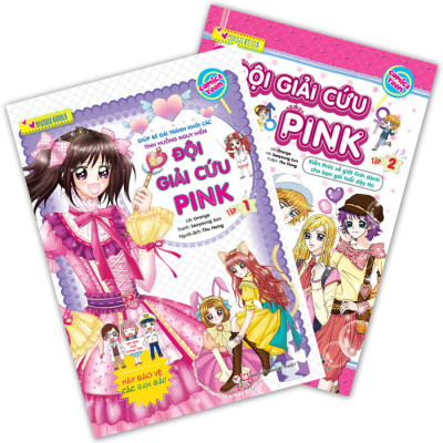 Combo 2 Cuốn Bộ Smart Girls - Đội Giải Cứu Pink (Tập 1+ Tập 2)