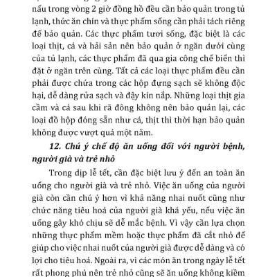 Phòng Tránh Tai Nạn Về Thực Phẩm - Vietnambook