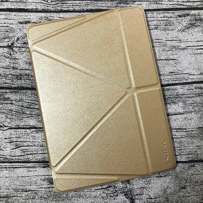Bao da dành cho iPad Mini 7 , Mini 6 hiệu ONJESS lưng silicon gập tam giác hỗ trợ tắt mở màn hình - Hàng Nhập Khẩu