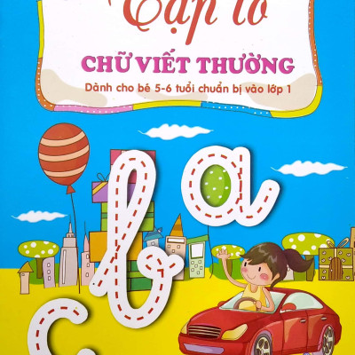 Tập Tô Chữ Viết Thường - Tập 2 (Dành Cho Bé 5-6 Tuổi Chuẩn Bị Cho Bé Vào Lớp 1)
