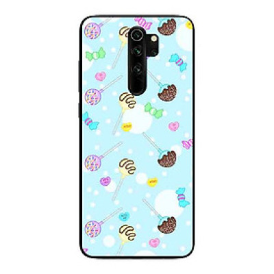 Ốp Lưng in cho Xiaomi Redmi Note 8 Pro Mẫu Họa Tiết Kẹo Ngọt - Hàng Chính Hãng