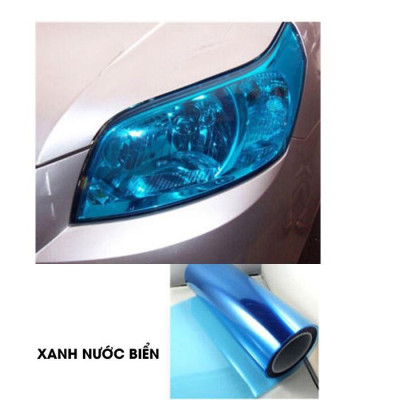 Decal dán trang trí pha đèn Xe máy Ngọc Trai / Tấm phim Dán pha đèn Xe Máy , Oto đủ màu!