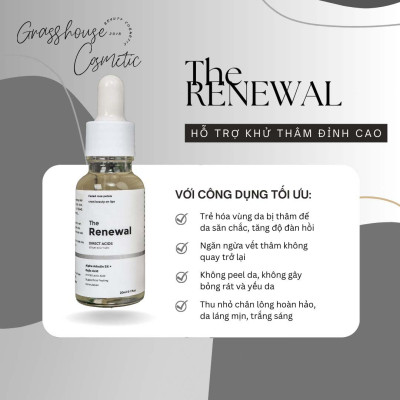 SERUM MỜ THÂM NÁM DƯỠNG DA TRẮNG SÁNG CHO DA MẶT - DA BIKINI THE RENEWAL 20ML