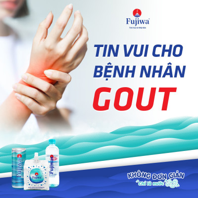 Nước Uống ION Kiềm Giàu Hydrogen Cao Cấp Fujiwa Đóng Lon 330ml - Trợ tiêu hoá, Cải thiện đường ruột và gan