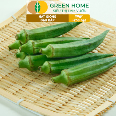 Hạt Giống Đậu Bắp Greenhome, Gói 10gr, Dễ Trồng Quanh Năm, Nảy Mầm Cao, Thu Hoạch Nhanh, Năng Suất Cao T06