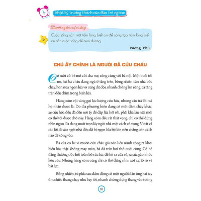 Sách - Nhật Ký Trưởng Thành Cúa Đứa Trẻ Ngoan - Làm Một Người Biết Ơn - Minh Thắng