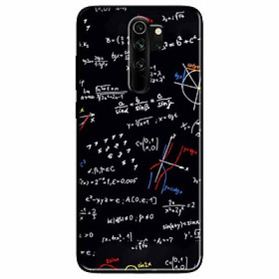 Ốp lưng in cho Redmi Note 8 Pro Mẫu Toán Học 2