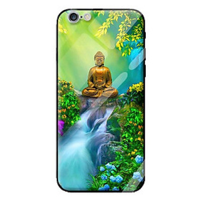 Ốp kính cường lực cho iPhone 6 Plus mẫu phật 250 - Hàng chính hãng