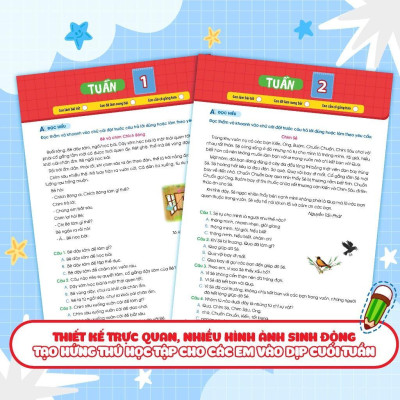 Sách - Phiếu Bài Tập Cuối Tuần Tiếng Anh Lớp 2 - Megabook