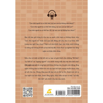 Sách - Hãy Nghe Con Nói - AZ Việt Nam