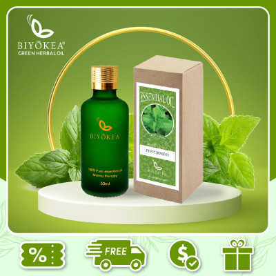 Tinh dầu Bạc Hà, tinh dầu thiên nhiên Bạc Hà 50ml BIYOKEA