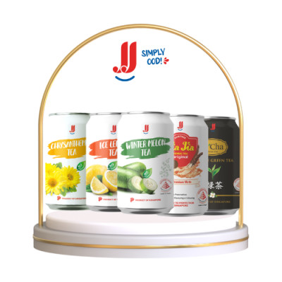(Chính hãng) Thùng Trà Bí Đao JJ (24 Lon x 300ml) - Thương hiệu Singapore