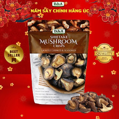 Nấm hương sấy giòn DJ&A Úc - 65g