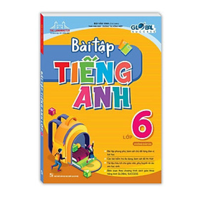 Sách - The Langmasster - Bài Tập Tiếng Anh Lớp 6 - Không Đáp Án - Minh Thắng