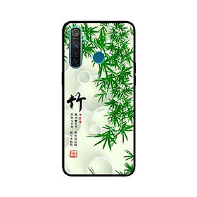 Ốp Lưng in cho Realme 5 Mẫu Tranh Nền Tre - Hàng Chính Hãng