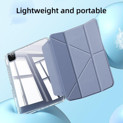 Bao Da Cho iPad Pro 11 M4 2024, iPad Gen 10 ,iPad Pro 11 M1/M2 , iPad Pro 13 inch M4 ,iPad Air 4 Air 5 Ai6 M2 2024 Gập chữ Y Đa Năng lưng trong chống sốc chống ố hiệu Mutural Defender Case - Hàng chính hãng