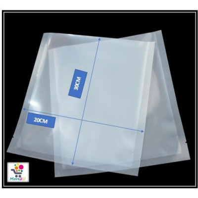 1Kg túi hút chân không - 2 mặt trong - không sử dụng cho máy cầm tay nhỏ- thương hiệu GIMEX II- hàng chính hãng