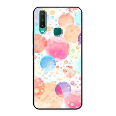 Ốp Lưng in cho Vivo Y12 Mẫu Hiệu Ứng Màu Nước - Hàng Chính Hãng