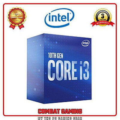 Bộ Vi Xử Lý CPU INTEL CORE i3 10100F + i3 10100 BOX - Hàng Chính Hãng