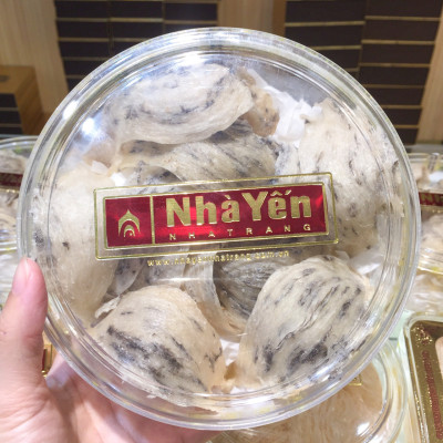Tổ Yến Trắng Thô - Nhà Yến Nha Trang - Loại Chất Lượng 49 - Hộp 100 Gram - Tổ Yến Nguyên Chất - Tổ Yến Thô - Hàng Chính Hãng