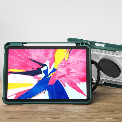 Ốp Lưng Mecha Rotative Stand Case Dành Cho Ipad Thiết Kế Chống Sốc Và Có Chỗ Để Bút - Hàng Chính Hãng