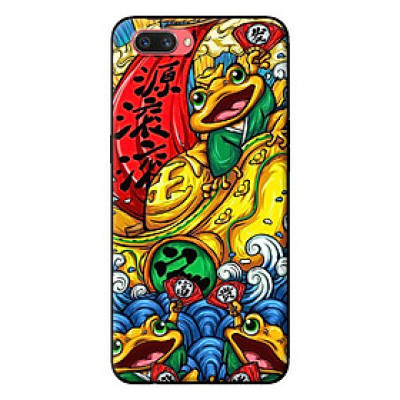 Ốp in cho Oppo A3s Cóc Vàng - Hàng chính hãng