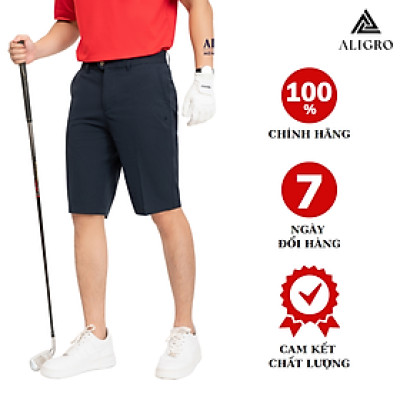 Quần short mogway màu navy kẻ nhỏ QSMOG.1