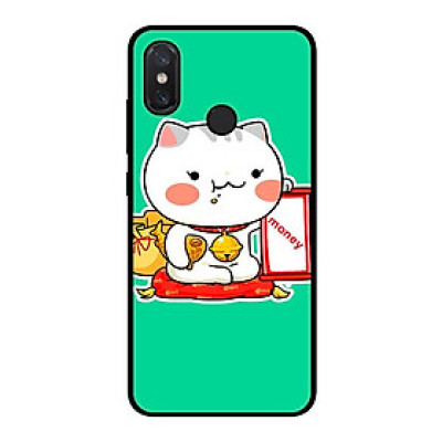 Ốp lưng cho Xiaomi Redmi Note 6 Pro mèo 84 - Hàng chính hãng