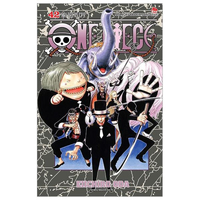 Sách - One Piece - Tập 42 - Hải Tặc VS CP9 - Bản Bìa Áo (Tái Bản 2025)