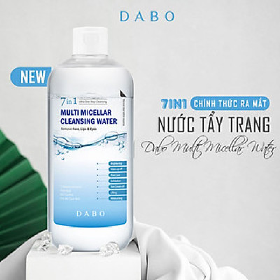 Nước tẩy trang đa năng 7 tác dụng Hàn Quốc - Dabo Multi Micellar Water 500ml