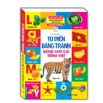 Sách - Từ Điển Bằng Tranh - Bảng Chữ Cái Tiếng Việt + Đồ Dùng Gia Đình - Combo 2 Cuốn - Minh Thắng