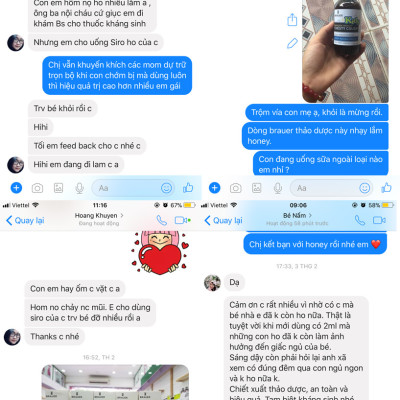 Siro giảm ho cho bé từ 2 tuổi Brauer Kids Manuka Honey Chesty Cough giảm ho khan, ho có đờm - QuaTangMe Extaste
