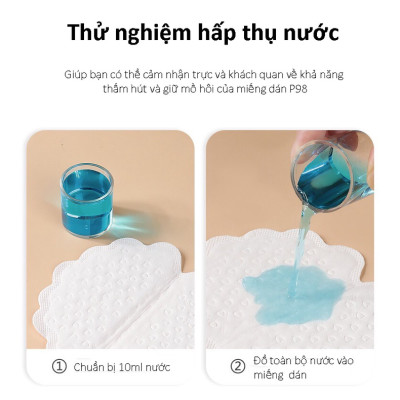 Hộp 40 Miếng Dán Thấm Mồ Hôi Nách P98 - Hạn Chế Mồ Hôi Nách [ CÓ CHE TÊN KHI GIAO HÀNG ]