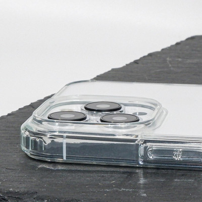Ốp lưng giảm sốc chống va đập chống ố vàng cho  iPhone 15 Pro Max / 15 Pro / 15 Plus / iP 15 hiệu X-level ICE Crystal trang bị đệm khí ẩn bốn góc, Mặt lưng PC chống ố vàng - Hàng nhập khẩu
