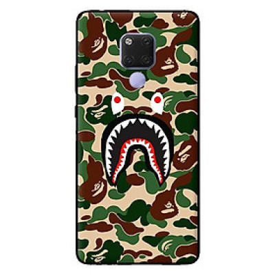 Ốp in cho Huawei Mate 20 Bape Camo Xanh Lá - Hàng chính hãng
