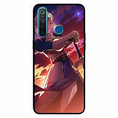 Ốp lưng in cho Realme 5 Pro / Realme Q Cô Gái và Kiếm