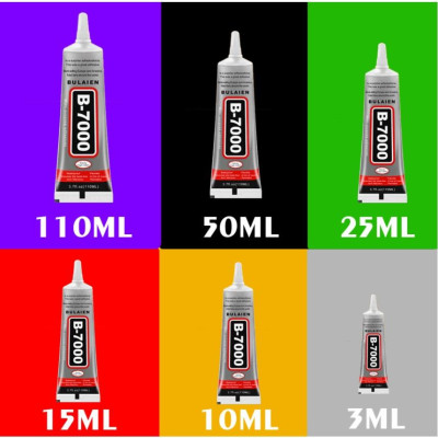 Keo Bulaien Hàng có sẵn tại Keo dán B7000 dán màn hình điện thoại dán đồ thủ công làm nail, đồ chơi handmade