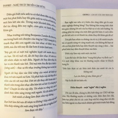 Inspirit - Nghệ Thuật Truyền Cảm Hứng – 12 Chiến Lược Để Thuyết Trình Hiệu Quả có bookmark