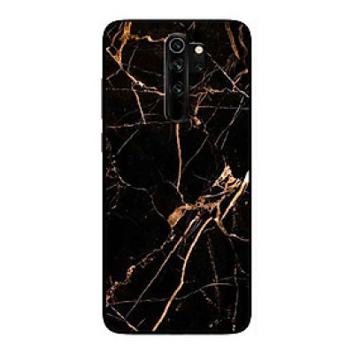 Ốp Lưng in cho Xiaomi Redmi Note 8 Pro Mẫu Nền Đá Hoa 2 - Hàng Chính Hãng