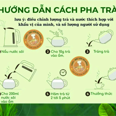 Trà sâm dứa hoa lài cao cấp đặc sản đà nẵng chính gốc