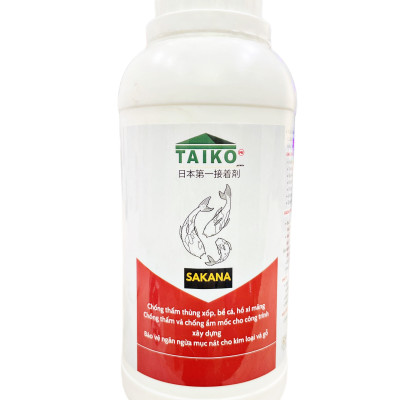 Sơn Chống Thấm Thùng Xốp - Hồ Cá - Hồ Xi Măng, Chống Rêu / TAIKO SAKANA Dung Tích 100-200-300-500ml.