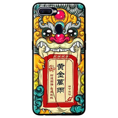 Ốp in cho Oppo F9 Lân Vàng - Hàng chính hãng