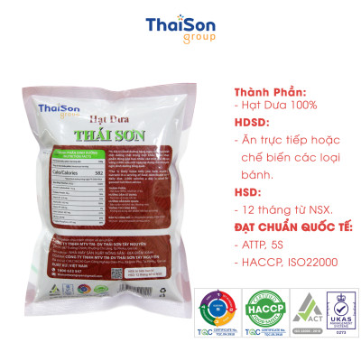 1Kg Hạt Dưa Thái Sơn sạch rang củi không nhuộm màu loại đặc biệt ngon bì nâu HD1N
