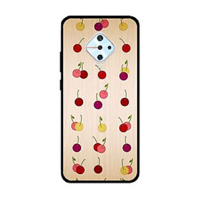 Ốp Lưng in cho Vivo S1 Pro/ Vivo V17 Mẫu Anh Đào - Hàng Chính Hãng