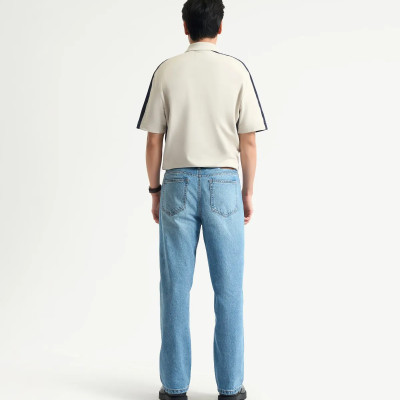Quần jean nam RT form Straight màu Xanh ( form suông) - ROUTINE 10F24DPA010 | ROUTINE CÀ MAU