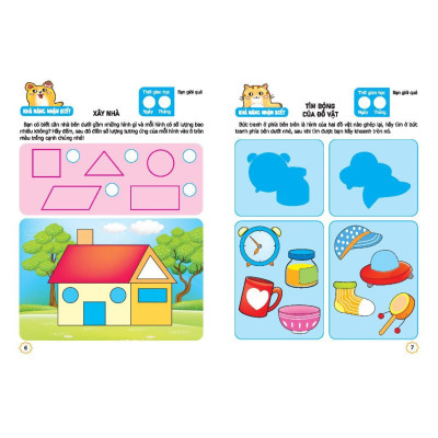 Sách - Sân Chơi Trí Tuệ Cho Trẻ 4 - 5 Tuổi - Não Trái + Não Phải - Quyển 2 - Minh Thắng